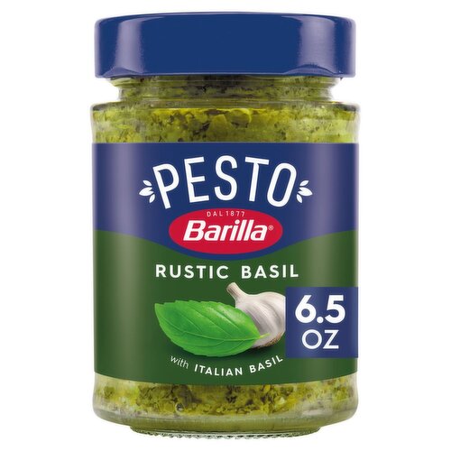 Barilla Rustic with Italian Basil Pesto Sauce, 6.5 oz