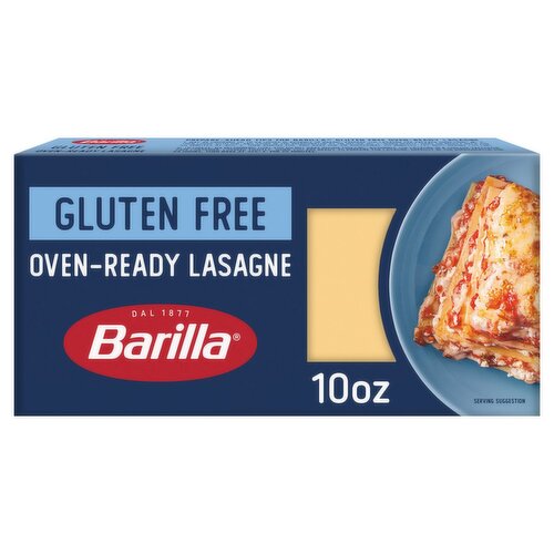 Barilla Gluten Free Oven-Ready Lasagne Pasta, 10 oz