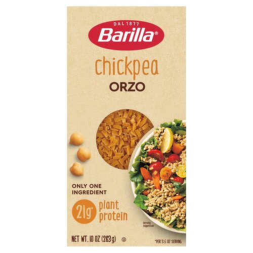 Barilla Chickpea Orzo Pasta, 10 oz