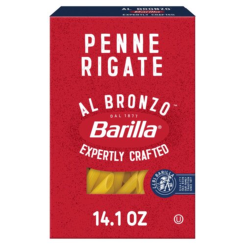 Barilla Al Bronzo Penne Rigate Pasta, 14.1 oz