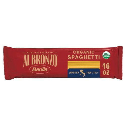 Barilla Al Bronzo Organic N.305 Spaghetti Pasta, 1 lb