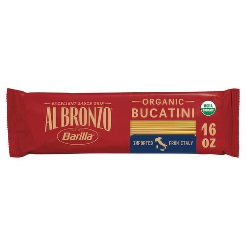 Barilla Al Bronzo Organic N.310 Bucatini Pasta, 1 lb