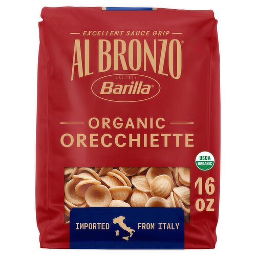 Barilla Al Bronzo Organic N.356 Orecchiette Pasta, 1 lb