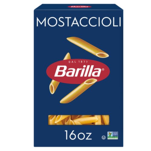 Barilla Classic Mostaccioli N°71 Pasta, 1 lb