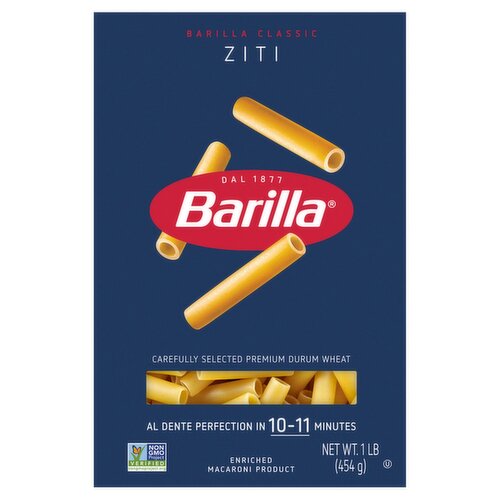 Barilla Ziti n.74 Pasta, 1 lb