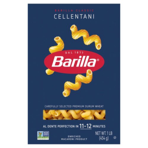 Barilla Classic Cellentani N°97 Pasta, 1 lb