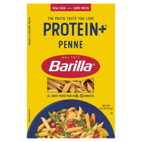 Barilla Protein+ Penne Grain & Legume Pasta, 14.5 oz