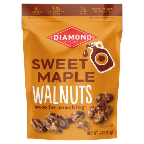 Diamond of California Sweet Maple Walnuts, 4 oz