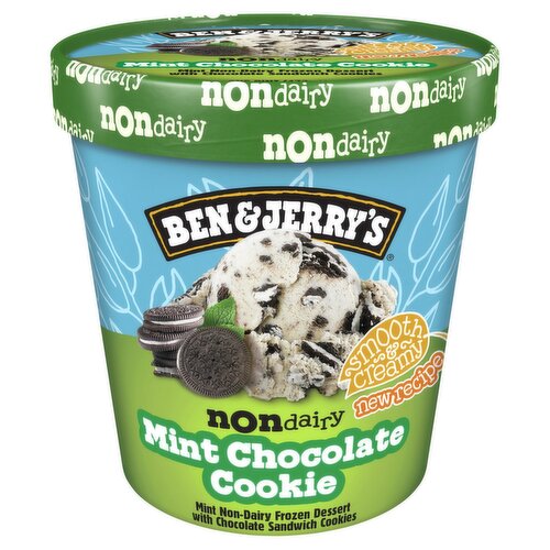 Ben & Jerry's Mint Chocolate Cookie Non-Dairy Frozen Dessert, 1 pint