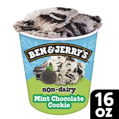 Ben & Jerry's Mint Chocolate Cookie Non-Dairy Frozen Dessert, 1 pint