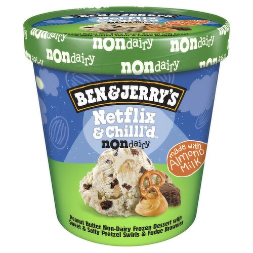 Ben and Jerry's Non-Dairy Netflix and Chilll'd Frozen Dessert, one pint