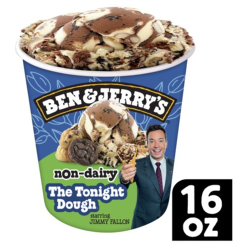 Ben & Jerry's The Tonight Dough Caramel & Chocolate Non-Dairy Frozen Dessert, one pint