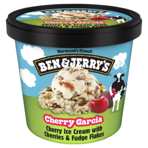 Ben & Jerry's Cherry Garcia Ice Cream, 4 fl oz