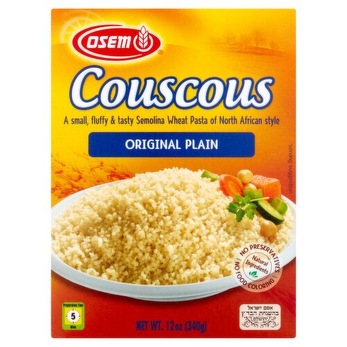 Osem Original Plain Couscous, 12 oz