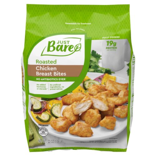 Just Bare Roasted Chicken Breast Bites, 22 oz