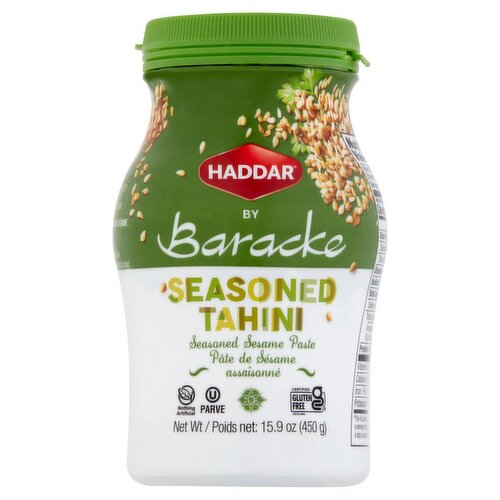 Haddar by Baracke Seasoned Tahini, 15.9 oz