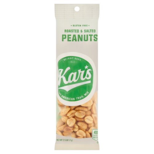 Kar's Roasted & Salted Peanuts, 2.5 oz