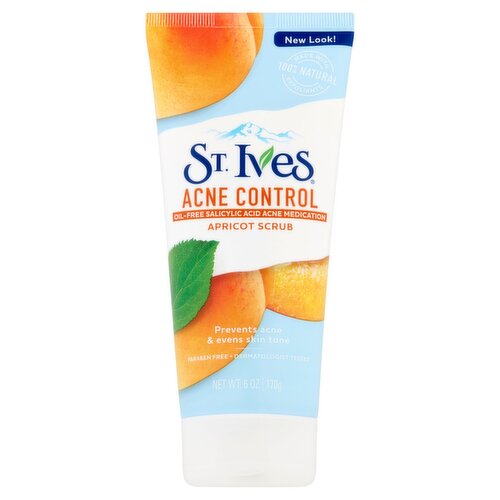 St. Ives Acne Control Apricot Scrub, 6 oz