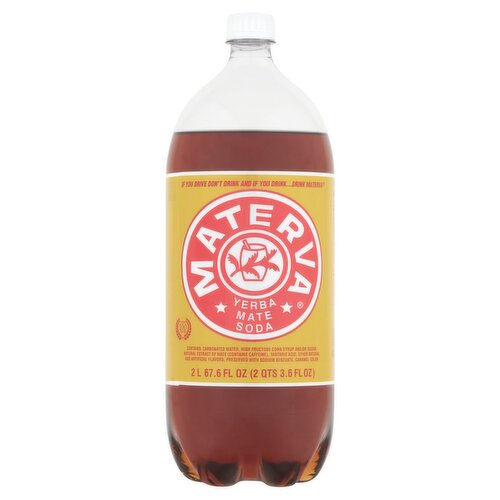 Materva Yerba Mate Soda, 67.6 fl oz