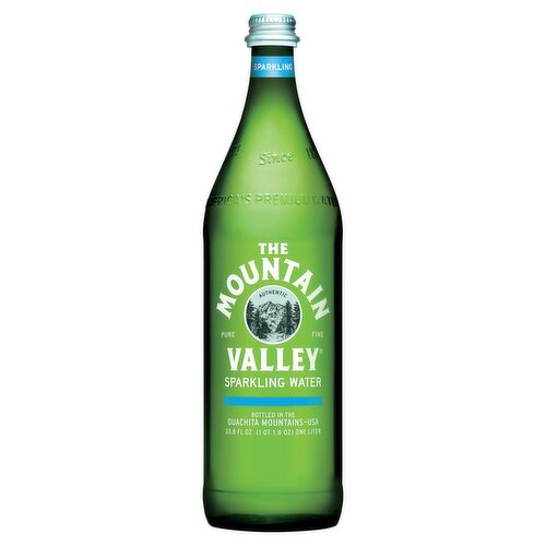 MVSPNG WATER,SPKLG,GLASS 1 LTR