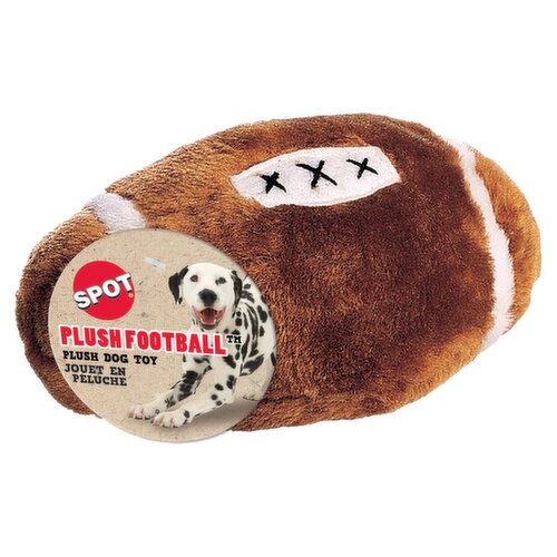 Spot Plush Football Dog Toy