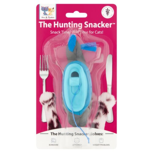 Doc & Phoebe's Cat Co. The Hunting Snacker Cat Treat Feeder Toy
