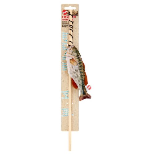 Spot Gone Fishin' Teaser Wand Catnip Cat Toy