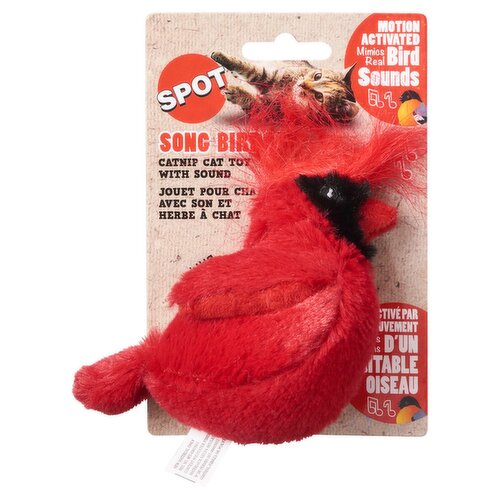 Spot Song Birds Catnip Cat Toy with Sound