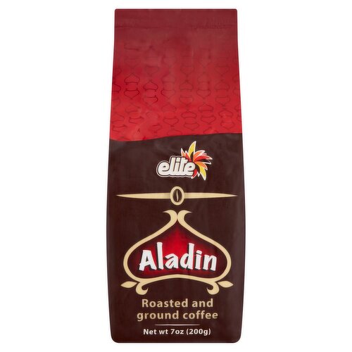 Elite Aladin Roasted and Ground Coffee, 7 oz