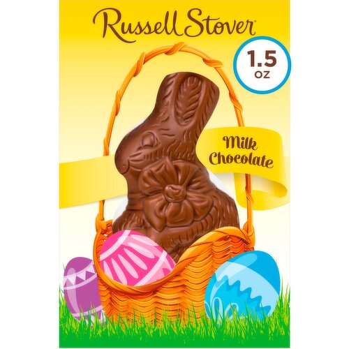 Russell Stover Solid Milk Chocolate, 1.5 oz