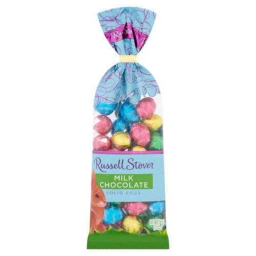 Russell Stover Solid Eggs Milk Chocolate, 9 oz