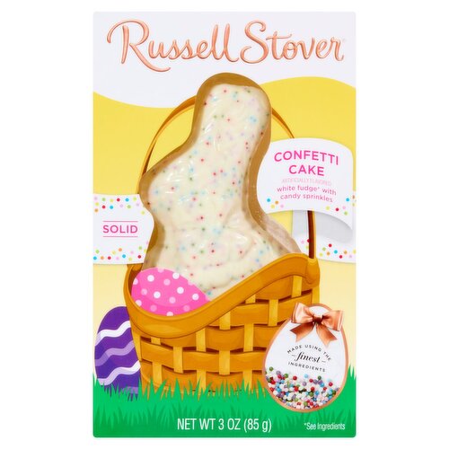 Russell Stover Solid Confetti Cake, 3 oz