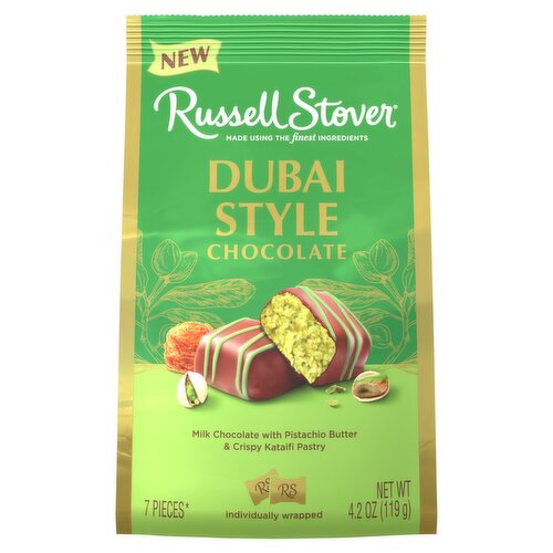 Russell Stover Dubai Style Chocolate, 7 count, 4.2 oz