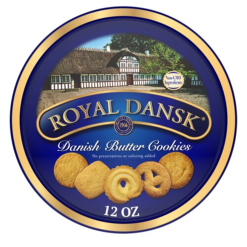 Royal Dansk Danish Butter Cookies, 12 oz