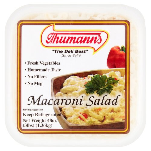 Thumann's Macaroni Salad, 48 oz