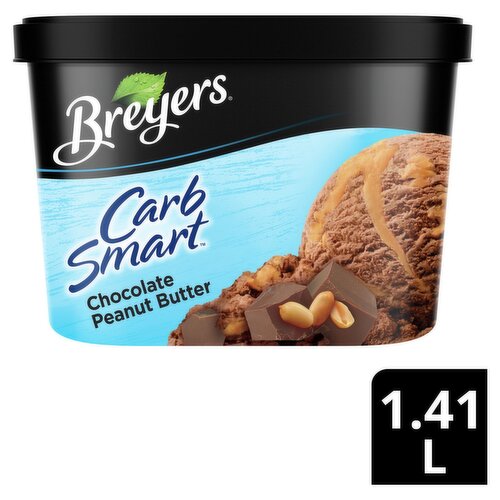 Breyers CarbSmart Chocolate Peanut Butter Frozen Dairy Dessert, 1.5 quart