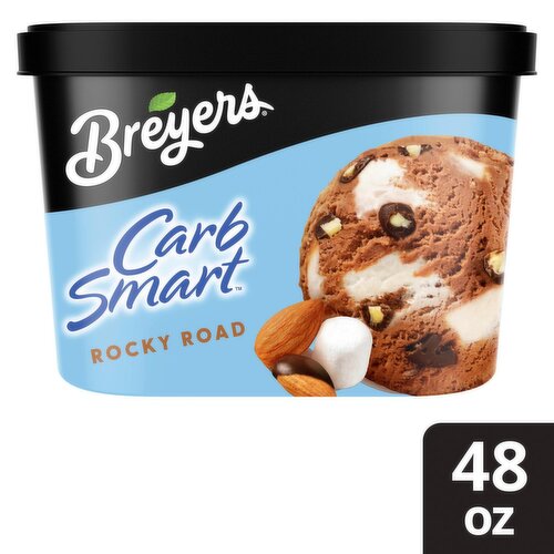 Breyers Carb Smart Rocky Road Frozen Dairy Dessert, 1.5 quart