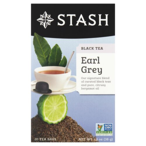 Stash Earl Grey Black Tea Bags, 20 count, 1.3 oz