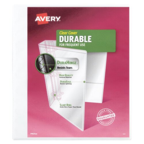 Avery Durable Clear Cover