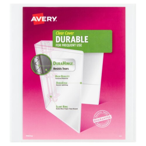 Avery Durable Clear Cover