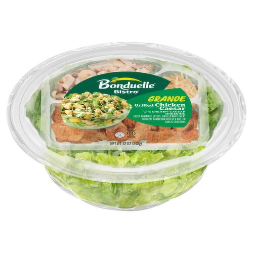 Bonduelle Bistro Grande Grilled Chicken Caesar Salad, 12 oz