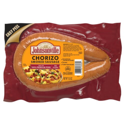 Johnsonville Chorizo Smoked Sausage, 13.5 oz