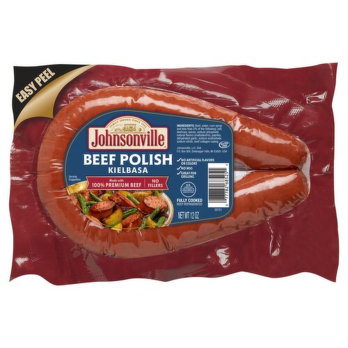 Johnsonville Beef Polish Kielbasa, 12 oz