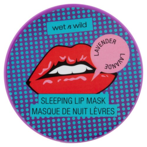 Wet n Wild 1111453 Lavender Sleeping Lip Mask, 0.21 oz