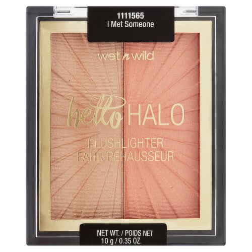 Wet n Wild Megaglo Hello Halo 1111565 I Met Someone Blushlighter, 0.35 oz