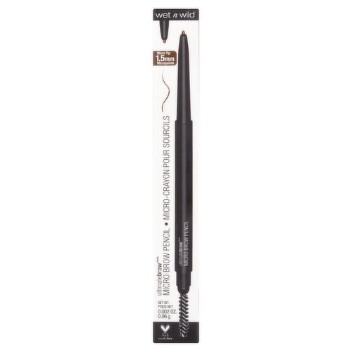 Wet n Wild Ultimatebrow 645A Soft Brown Micro Brow Pencil, 0.002 oz