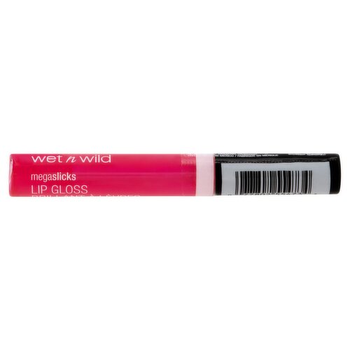 Wet n Wild Megaslicks 547C Cotton Candy Lip Gloss, 0.2 fl. oz