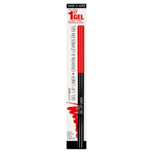 Wet n Wild Perfectpout 656B Red The Scene Gel Lip Liner, 0.007 oz