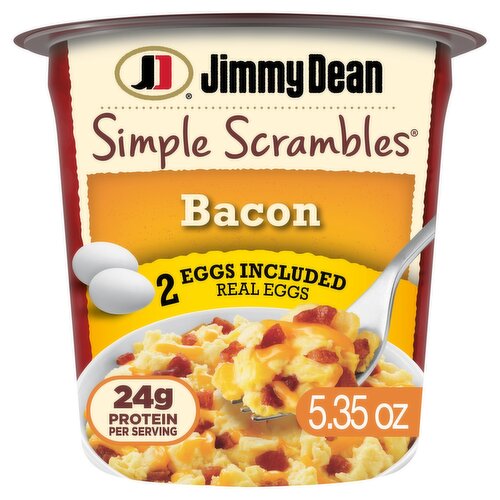 Jimmy Dean Simple Scrambles Bacon, 5.35 oz.