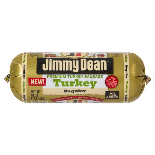 Jimmy Dean Regular Premium Turkey Sausage, 16 oz